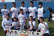 大分県社会人バドミントン国民体育大会大分県予選会試合風景